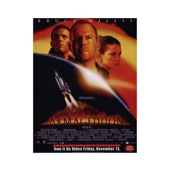 Pop Culture Graphics MOV198625 Armageddon Movie Poster, 11 x 17