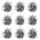 thumbnail image 2 of 9pcs Christmas Cones Bauble Xmas Tree Party Hanging Decoration Ornament, 2 of 4