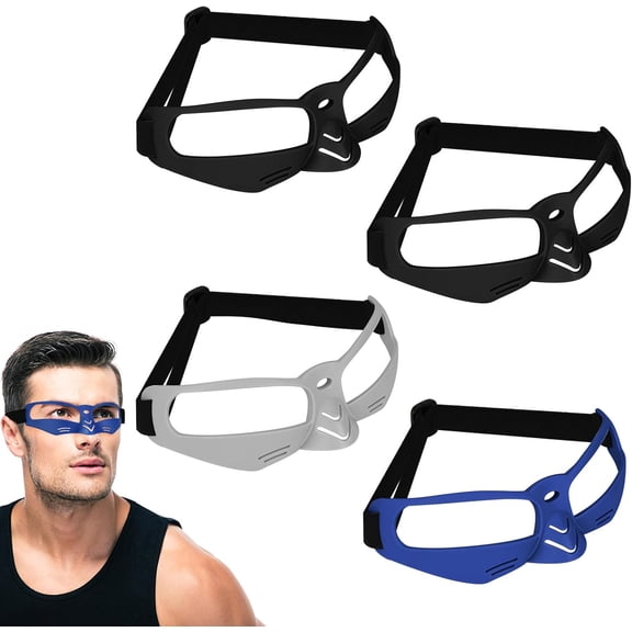 Sports Goggles with Nose Protection, Adjustable Basketball Goggles, Basketball Training Equipment Glasses