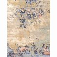 thumbnail image 5 of Pasargad Home Modern Collection Hand-Knotted Silk & Wool Area Rug, 8' 1" X 9'10", Beige, 5 of 8