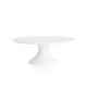 thumbnail image 1 of Soporte de porcelana para tartas de 10 pulgadas, plato para pasteles, soporte para postres, soporte para tartas para fiestas, soporte para decoración del hogar, color blanco, 1 of 6