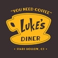 thumbnail image 2 of Luke's Diner - TV Show Funny T Shirt - Large - Dark Chocolate, 2 of 5