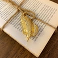 thumbnail image 4 of Irregular Gold Leaf Brooch Pin for Women Men High Polishing Simple Exquisite Leaves Collar Suit Tie Hat Bag Brooches Lapel Pins Elegant Dress Accessories Jewelry Boutonniere Corsage Wedding Party, 4 of 6
