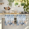 thumbnail image 4 of Blue Eucalyptus Coastal Kitchen Towels Set of 3, Beach Starfish Shell Nautical Ombre Absorbent Dish Towels for Kitchen, Microfiber Hand Towel, Quick Drying Tea Towel for Cleaning Dishcloths, 4 of 7