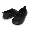 thumbnail image 6 of Baby Sweetie Baby Girls Mary Jane Shoes Bowknot Quilted PU Princess Flats Casual Walking Shoes for Newborn Infant Toddler, 6 of 9