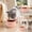 Pink, variant on Elevated Tilted Cat Dog Bowl Raised Pet Feeding Bowl Neck Relief Anti Slip Base for Cats Small Dogs Whisker Friendly Indoor Food Water Dish