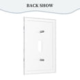 thumbnail image 4 of ZICANCN Outlet Covers Wall Plate, Abstract Retro Ethnic Pattern Light Switch Cover Decorative, Duplex Toggle Combo 1-Gang, 4 of 9