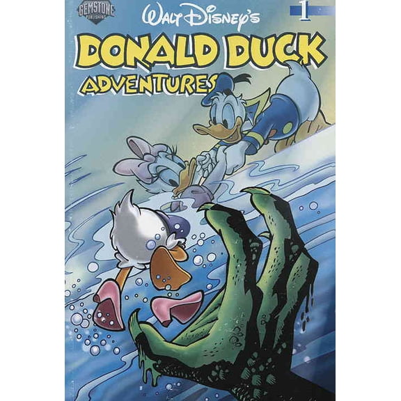 Donald Duck Adventures Take-Along Comic (Walt Disney's) #1 VF ; Gemstone Comic Book