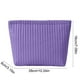 thumbnail image 3 of Bolsa de maquillaje impermeable para llevar en la mano, bolsa de cosméticos con bloques de colores a rayas, bolsa de aseo portátil para mujer, diseño a prueba de fugas, material de poliéster, varios, 3 of 6