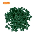 thumbnail image 4 of 80pcs Dark Green Bow Ties 1.2"x0.6" Mini Bowknot for Crafting Satin Bows Bulk, 4 of 6