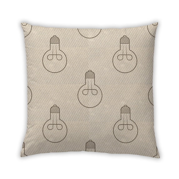 Ahgly Company Indoor Square Contemporary Throw Pillow, 18 inch by 18 inch