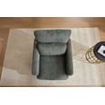 thumbnail image 5 of CQSXDA Fabric Accent Chair, Comfy Upholstered Armchair for Leisure Use in Living Room or Apartment Spaces，Antique Green, 5 of 12