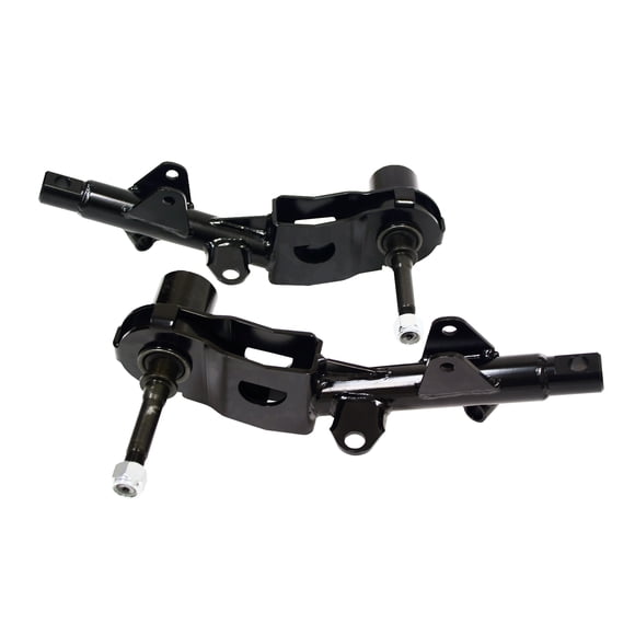 QA1 52308 Control Arm Tubular; Black; With Lower Control Arm/ Bushings/ Torsion Bar/ Pivot Arms And Nuts; Set Of 2