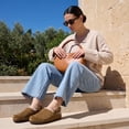 thumbnail image 5 of Cushionaire Luz Suede Clogs for Women with Fuzzy Lining, 5 of 24