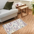 thumbnail image 2 of Yesfashion Carpets Area Rugs Washable 2'*4' Small Boho Area Rug Geometric Bohemian Mat Machine Floor Carpet Non Slip Non-Shed Moroccan Rug for Entryway,Multi Color 2*4ft, 2 of 7