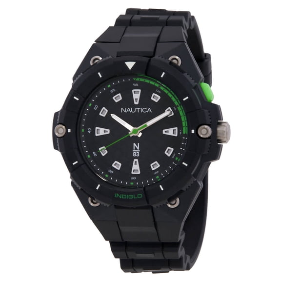 Nautica Coronado Bay Quartz Black Dial Men's Watch NAPCNS404