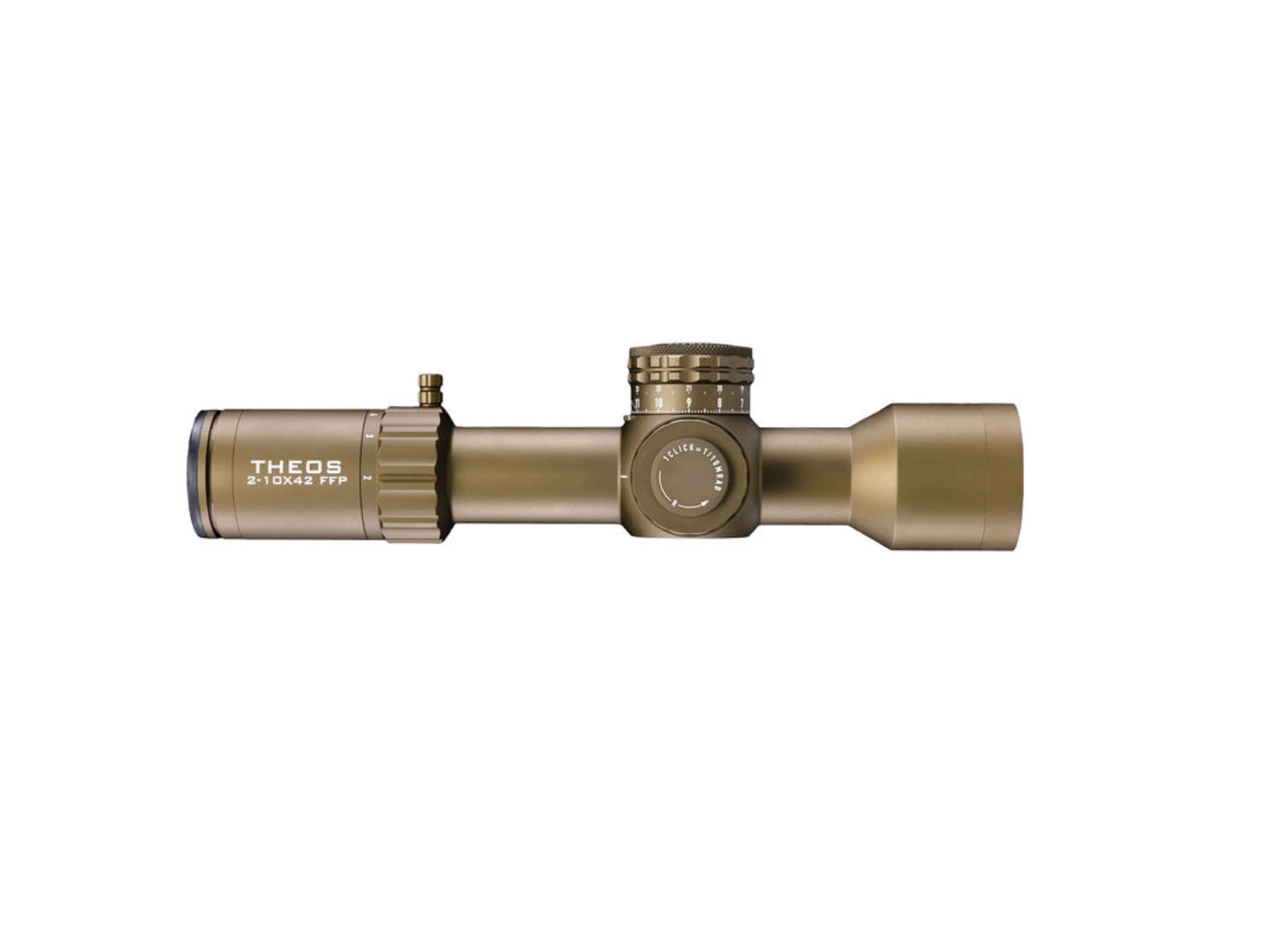 Element Optics Theos 2-10x42mm LPVO 34mm Tube Rifle Scope, First Focal Plane, MPR-1D, Flat Dark Earth