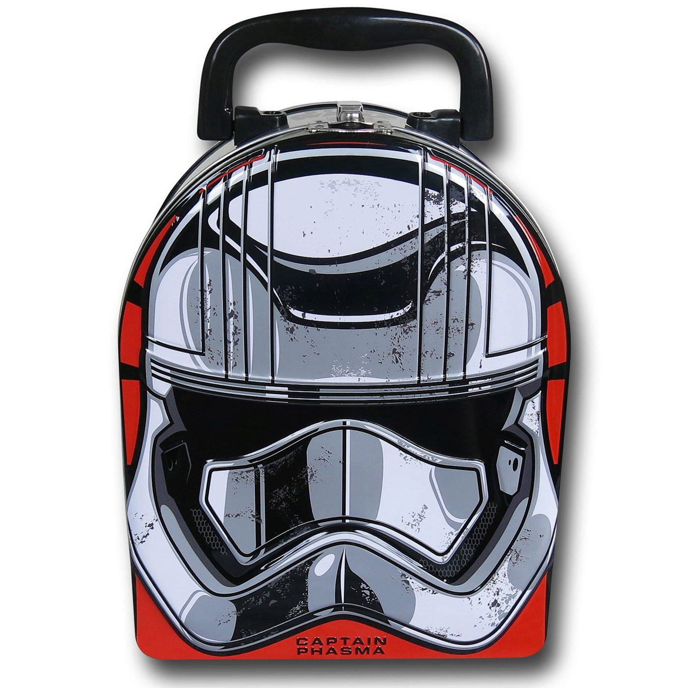 Star Wars Force Awakens Captain Phasma 3D Embossed Lunch Box Tin Tote 