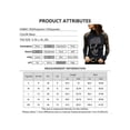 thumbnail image 2 of Enwejyy Women Fashion Goth Style Hot Drilling Loose Fit Blouse, 2 of 4