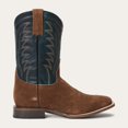 thumbnail image 2 of Men's Stetson Tripp Leather Boots Handcrafted Square Toe Brown, 2 of 7