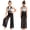 White, variant on Girls Jazz Dance Jumpsuit Sparkly Gymnastics Leotard For Stage Performance Competitions White 10