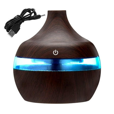 

maytalsoy USB Humidifier Mist Aroma Diffuser Colorful Night Light 300ml Car No.01