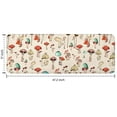 thumbnail image 7 of Red Mushroom Plant Light Pattern Kitchen Rug Mat,Kitchen Runner Rugs Non Skid Washable,Decorative Kitchen Floor Mats for Kitchen,Sink,Laundry,17"x47.2", 7 of 7