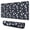 Wolf Night Sky, variant on 31.5x15.7 Inch Gaming Mouse Pad, Non-Slip Stitched Rubber Desk Mat for Desktop & Laptop,Wolf Autumn Forest Beige Pattern
