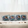 thumbnail image 3 of Ambesonne Coffee Throw Pillow Cover 4 Pack, Coffee and Herbal Tea, 16", Multicolor, 3 of 6