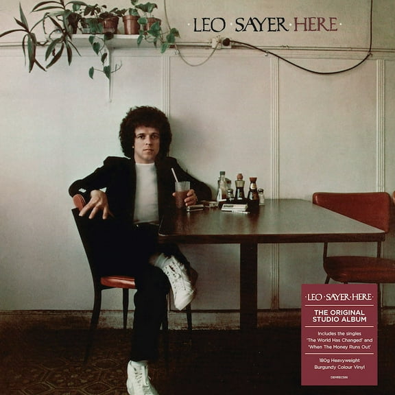 Leo Sayer - Here [Heavyweight Burgundy Colored Vinyl] - Music & Performance