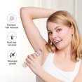thumbnail image 2 of Women Electric Shaver USB Rechargeable Double Head IPX7 Waterproof Portable Face Body Bikini Area Arm Leg Hair Removal Epilator Razor Trimmer, 2 of 8