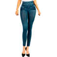 thumbnail image 1 of Leggins Mujer Mezclilla Unitalla Faja Alta Estilo Pantalón Mezclilla, 1 of 5