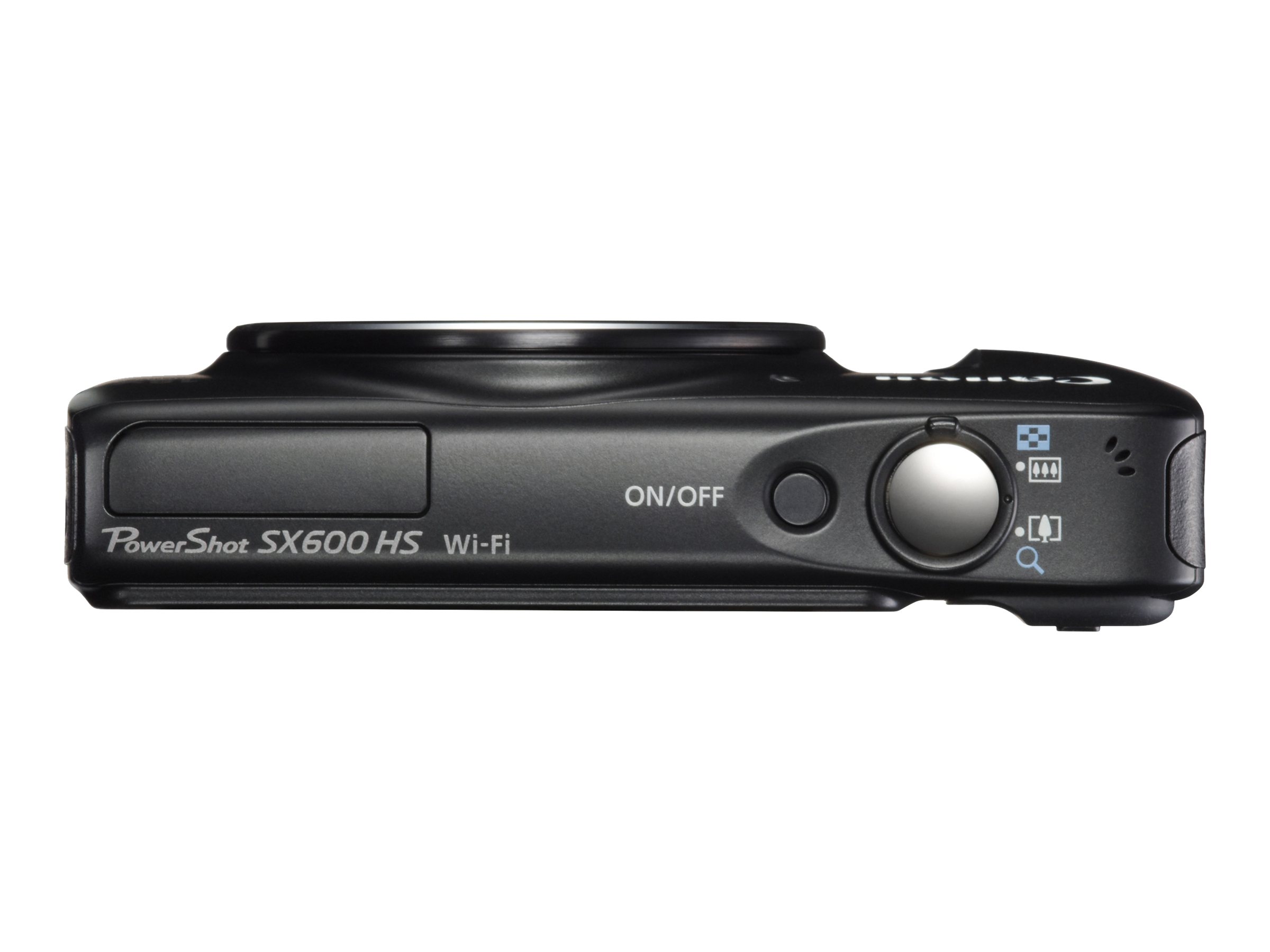 Canon PowerShot ELPH 340 HS - Digital camera - compact - 16.0 MP - 1080p - 12x optical zoom - Wireless LAN - black - image 3 of 4