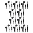 thumbnail image 3 of Tholdsy Auriculares con cable Auriculares deportivos portátiles Reducción de ruido de graves Auriculares Micrófono Manos Auriculares Negro 10piezas, 3 of 6