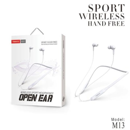 Tranyoo M13 In-ear Bluetooth Handsfree Headphone Earphones Wireless Sweat Resistant White
