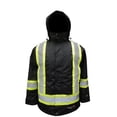 thumbnail image 1 of Big Men's Professional Freezer Insulated Journeyman 300D Trilobal Rip Stop FR Rain Parka, 1 of 1