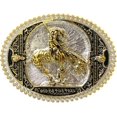 thumbnail image 1 of GHSDFBB Classic Western Cowboy Fashion Belt Buckle Motorcycle Rider Street Punk Style Men's Western Belt Buckle, 1 of 4