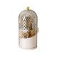 thumbnail image 5 of Contenedor de sobremesa con estampados - Cubierta transparente con cinta Caja de maquillaje resistente al polvo, organizador giratorio de cosméticos con múltiples compartimentos, 5 of 8