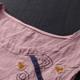 thumbnail image 5 of POIUYTR Women Cotton Linen Tank Tops Summer Scoop Neck Sleeveless Shirts Casual Loose Solid Color Camisole, 5 of 6