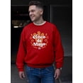 thumbnail image 2 of Cinco De Mayo Churros Festive Celebration Design Men's Sweatshirt, 2 of 4