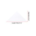 thumbnail image 2 of INSPIRE CHIC Women's Triangle Scarf Handmade Self-fold Sailor Bow Tie for Uniform 1 Pcs White One Size, 2 of 4