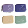 thumbnail image 3 of Portable Contact Lens Box with Mirror Contacts Lenses with Mirror Case Plastic Beauty Eyewear Presents Container Accessories Travel Purple, 3 of 9