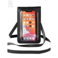 thumbnail image 3 of Gustave Touch Screen Cell Phone Purse, PU Leather Mini Crossbody Bag, Portable Phone Pouch Shoulder Bag For Iphone 11 For Samsung "Gray", 3 of 9