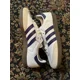 thumbnail image 3 of Ad-id-as Originals Samba ADV White Purple Men Unisex Casual Size 5 IE6613, 3 of 5