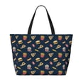 thumbnail image 2 of Xecao Fast Food for versatile beach bag for women includes zipper pockets and waterproof material, ideal for vacations and adventures., 2 of 7