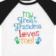 thumbnail image 4 of Inktastic My Great Grandma Loves Me for Grandson Boys or Girls Toddler T-Shirt, 4 of 5