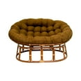 thumbnail image 2 of Belen Kox 65-inch by 48-inch Solid Micro Suede Double Papasan Cushion, 2 of 2