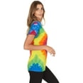 thumbnail image 5 of Daresay Tie Dye Style T-Shirts Women - Fun, Multi Color designs Tops, 5 of 6