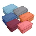 thumbnail image 5 of Travel Shoe Bags, Foldable Waterproof Shoe Pouches Organizer-Double Layer, 5 of 6