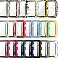 thumbnail image 5 of 20 Packs Étui Rigide avec Protecteur d'Écran en Verre Trempé HD Compatible avec Apple, 5 of 5